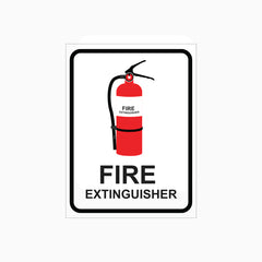 FIRE EXTINGUISHER SIGN