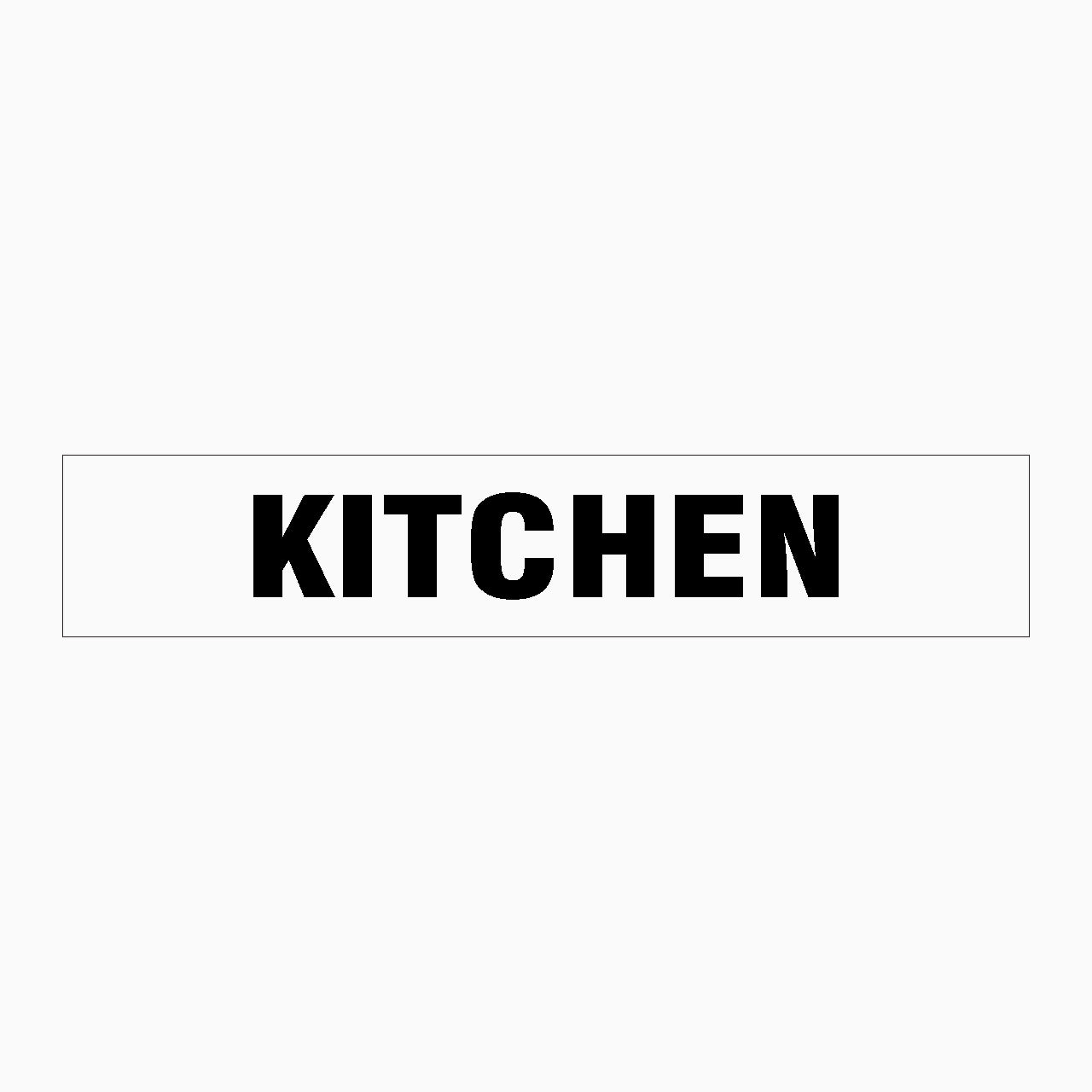 KITCHEN SIGN