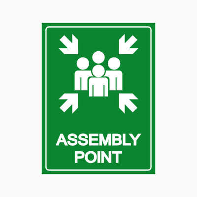 ASSEMBLY POINT SIGN