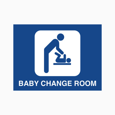 BABY CHANGE ROOM SIGN