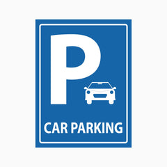 CAR PARKING SIGN