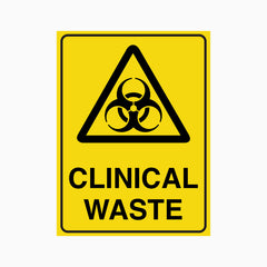 CLINICAL WASTE SIGN