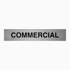 COMMERCIAL SIGN