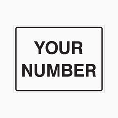 CUSTOM GATE HOUSE BUILDING NUMBER SIGN