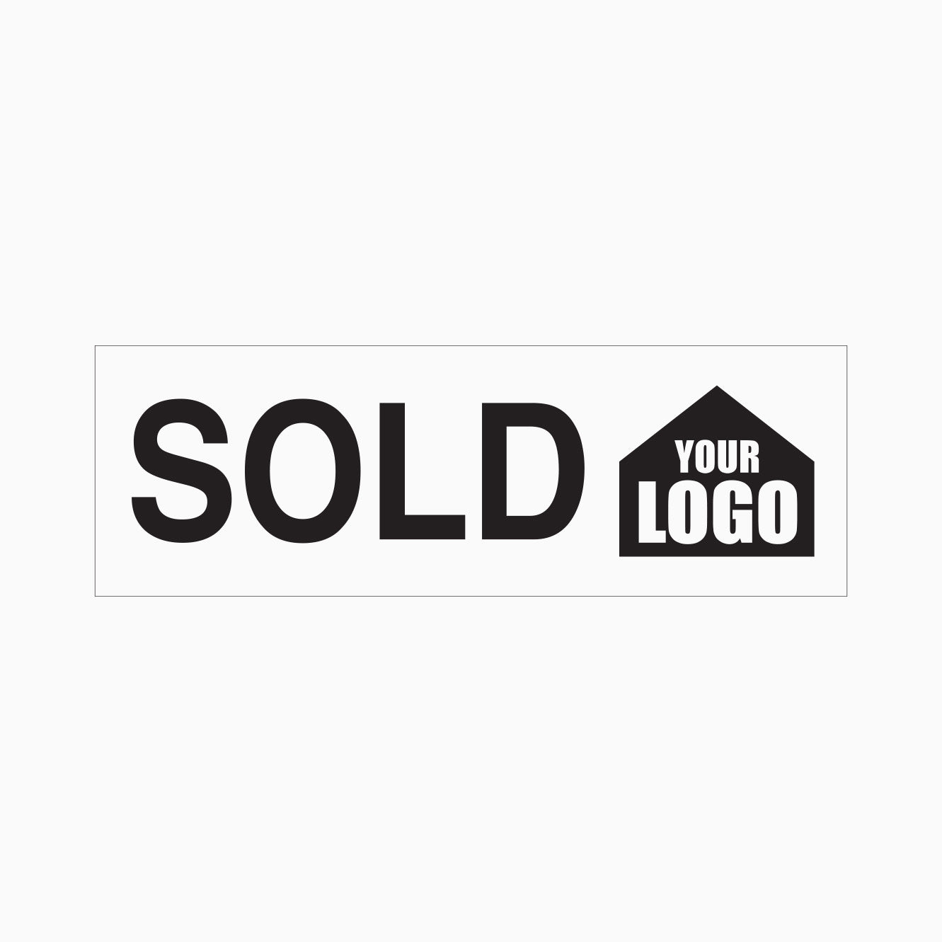 SOLD STICKERS (Pack of 10) - custom logo - get signs