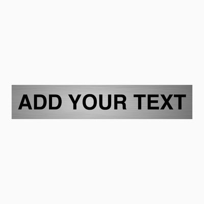 STATUTORY SIGN - Custom Text