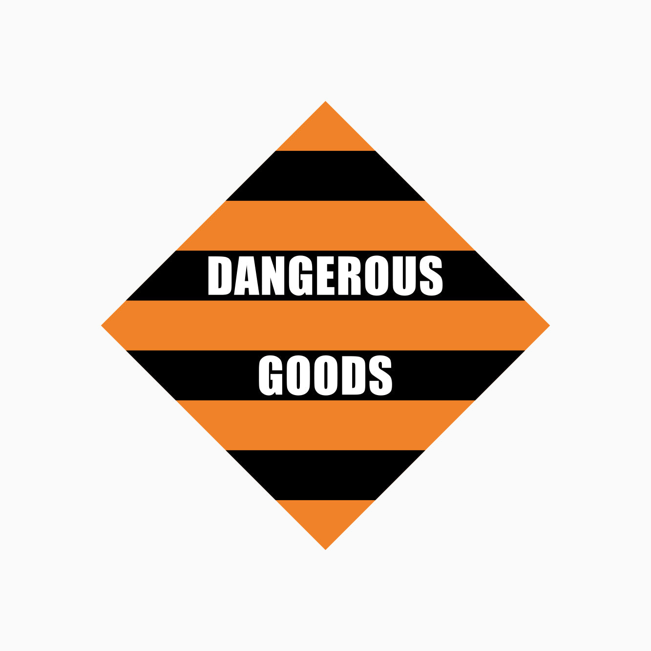 DANGEROUS GOODS SIGN