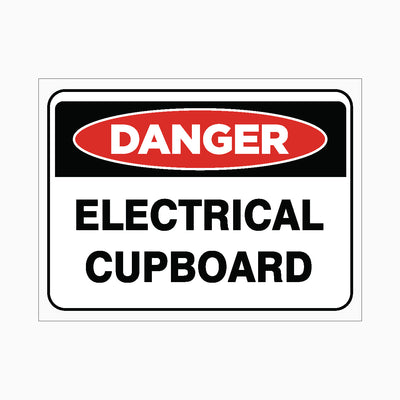 ELECTRICAL CUPBOARD SIGN