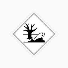 ENVIRONMENTAL HAZARD SIGN