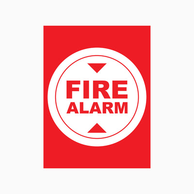 FIRE ALARM SIGN