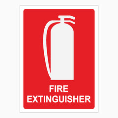 FIRE EXTINGUISHER SIGN