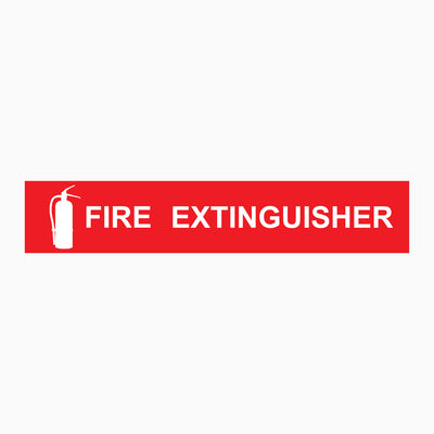 FIRE EXTINGUISHER SIGN