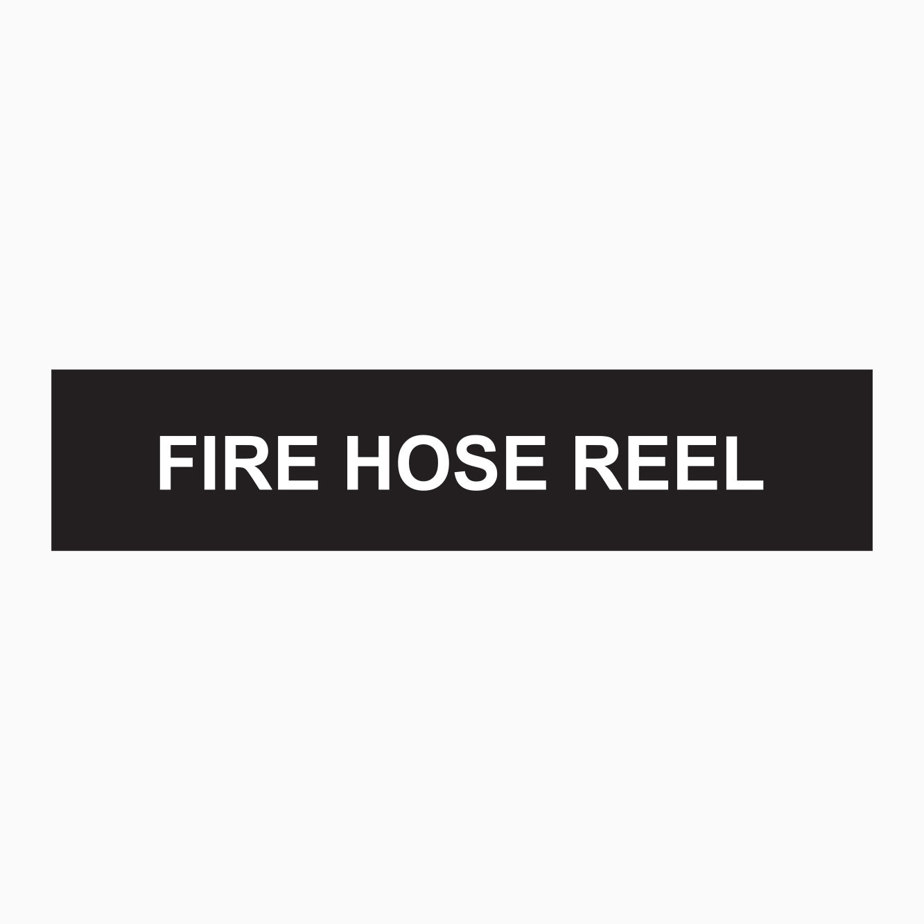FIRE HOSE REEL SIGN