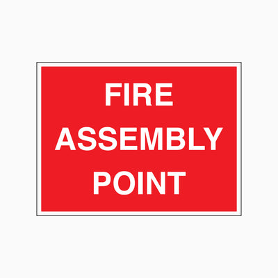 FIRE ASSEMBLY POINT SIGN