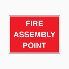 FIRE ASSEMBLY POINT SIGN