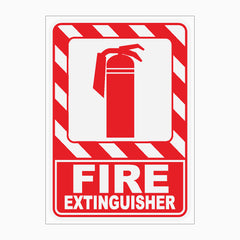 FIRE EXTINGUISHER SIGN