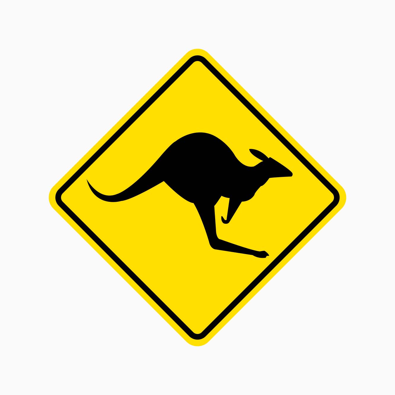 KANGAROO SIGN W5-29
