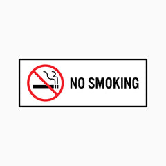 NO SMOKING SIGN