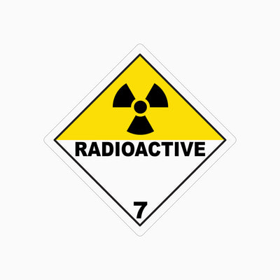 RADIOACTIVE 7 SIGN