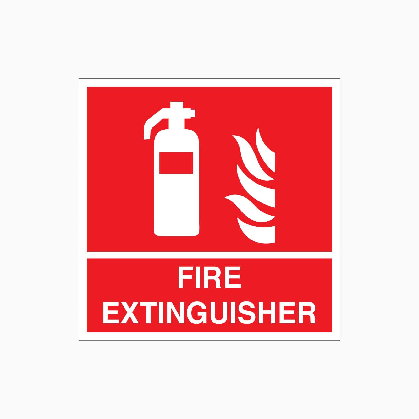 FIRE EXTINGUISHER SIGN