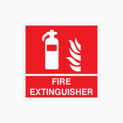 FIRE EXTINGUISHER SIGN