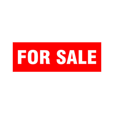 FOR SALE STICKER