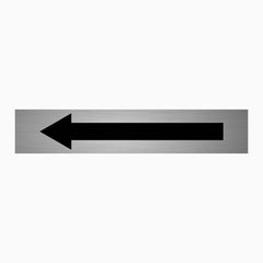 LEFT ARROW SIGN