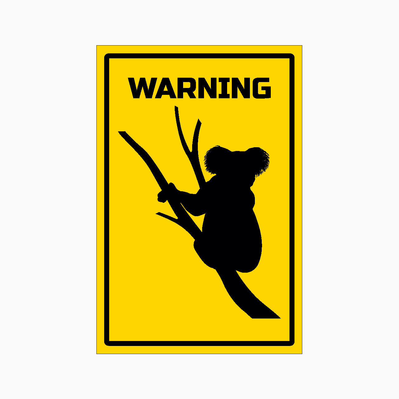 KOALAS SIGN