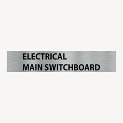 ELECTRICAL MAIN SWITCHBOARD SIGN