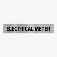 ELECTRICAL METER SIGN