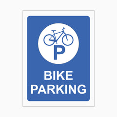 BIKE PARKING SIGN