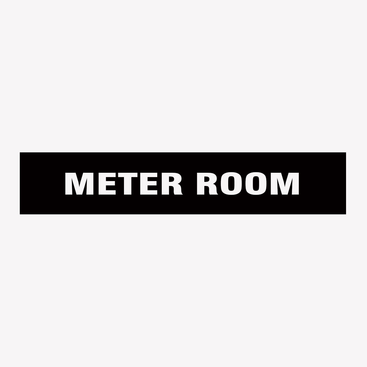 METER ROOM SIGN - STATUTORY SIGNS - ONLINE SIGN