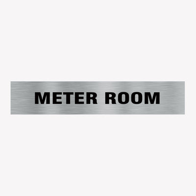 METER ROOM SIGN