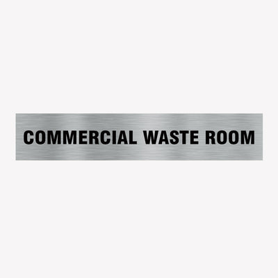 COMMERCIAL WASTE ROOM SIGN