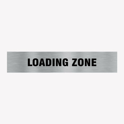 LOADING ZONE SIGN