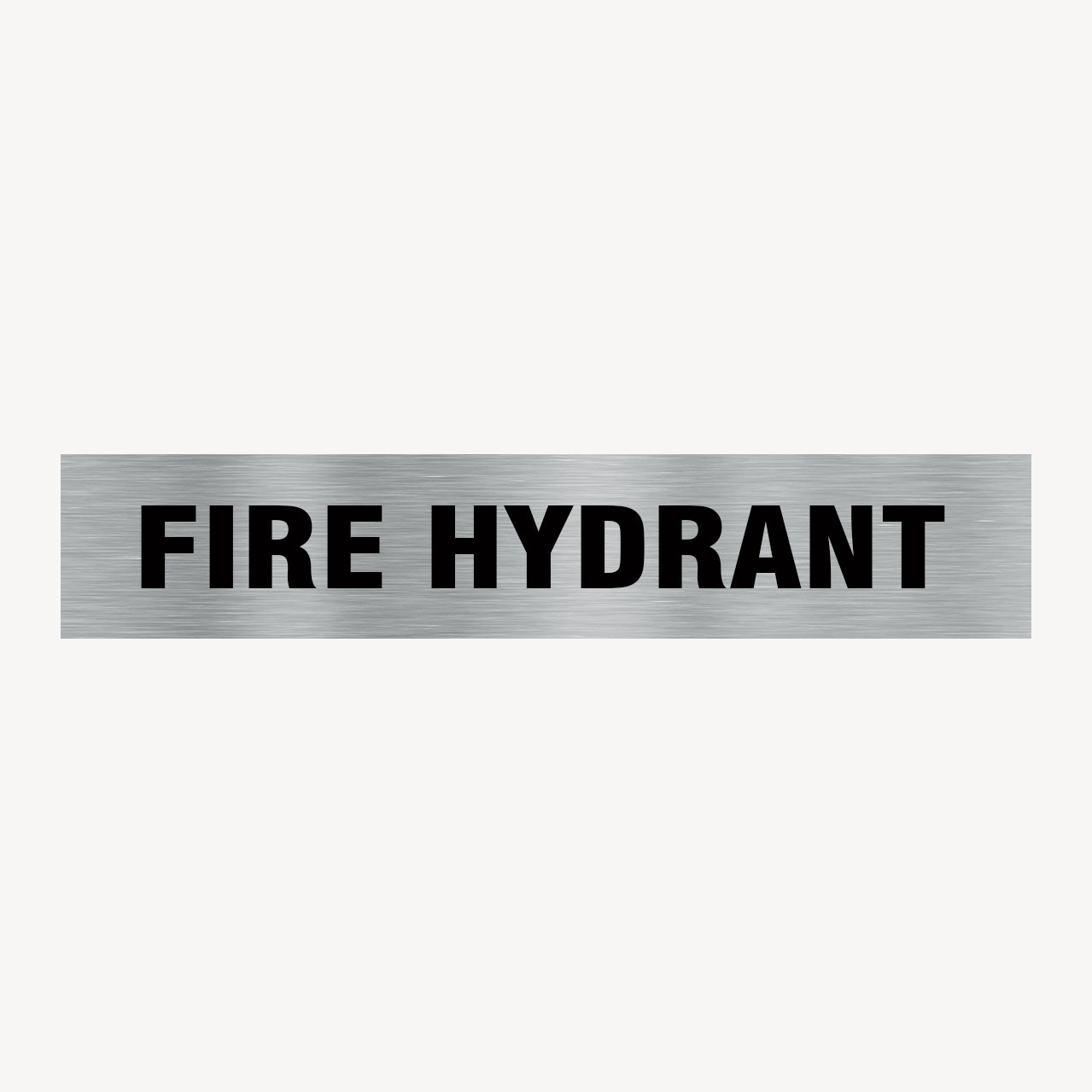 FIRE HYDRANT SIGN - GET SIGNS