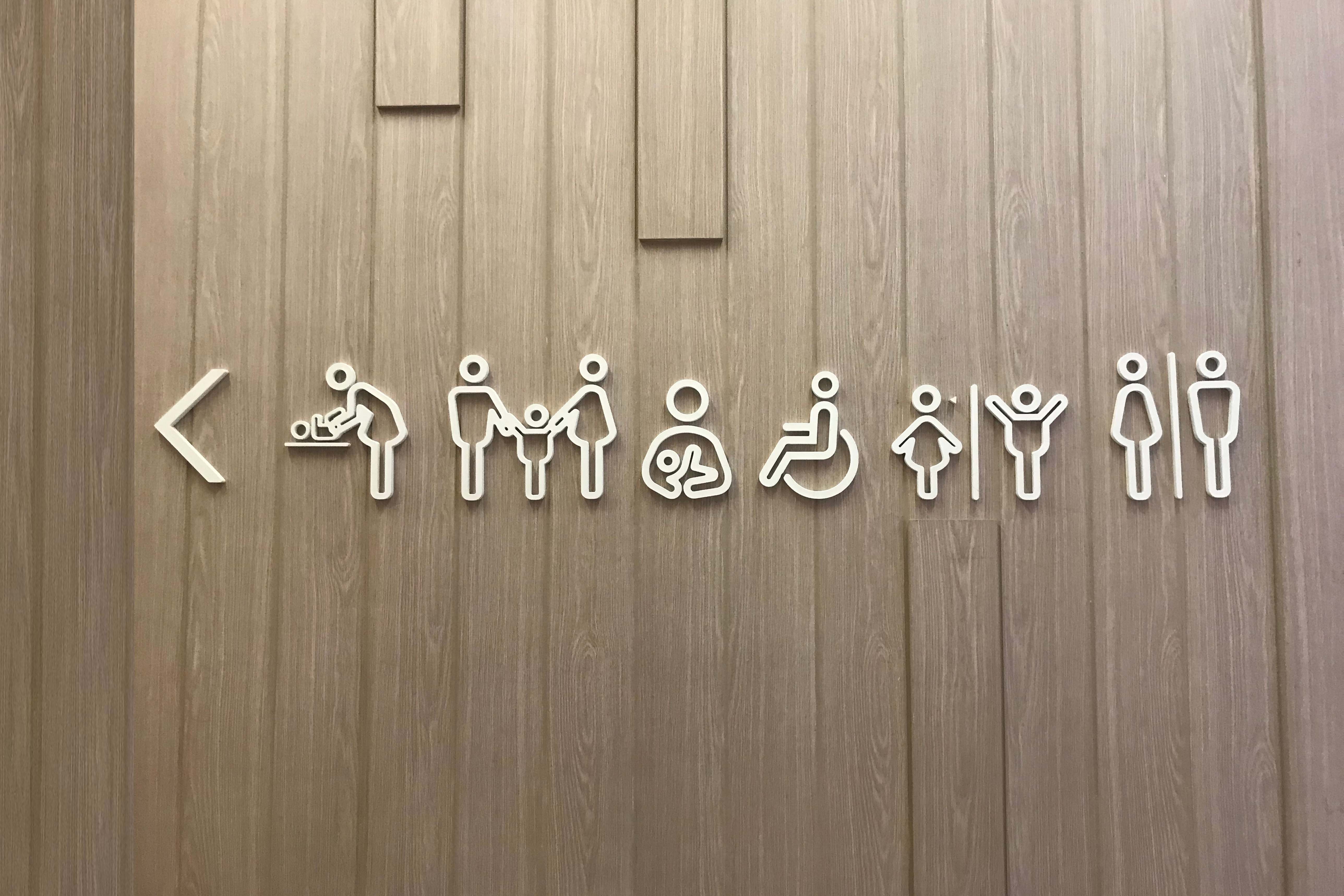 Toilet & Bathroom Signs