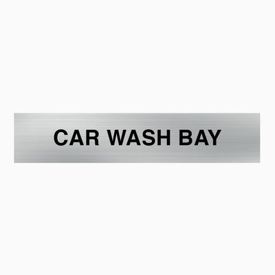 CAR WASH BAY SIGN