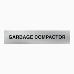 NO GARBAGE SIGN – Get signs