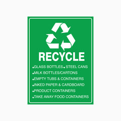 RECYCLE SIGN