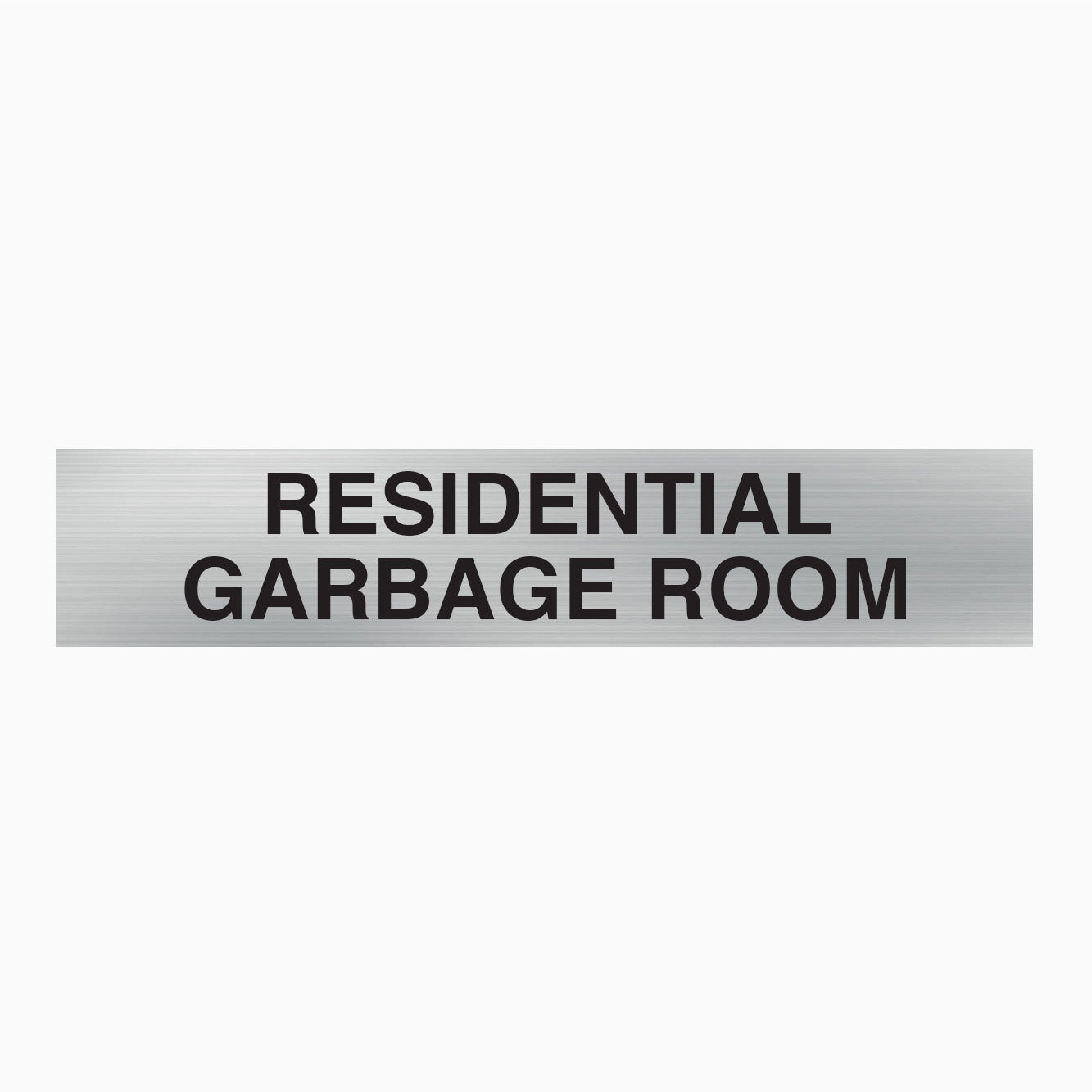 statutory signs  IN AUSTRALIA - RESIDENTIAL GARBAGE ROOM SIGN