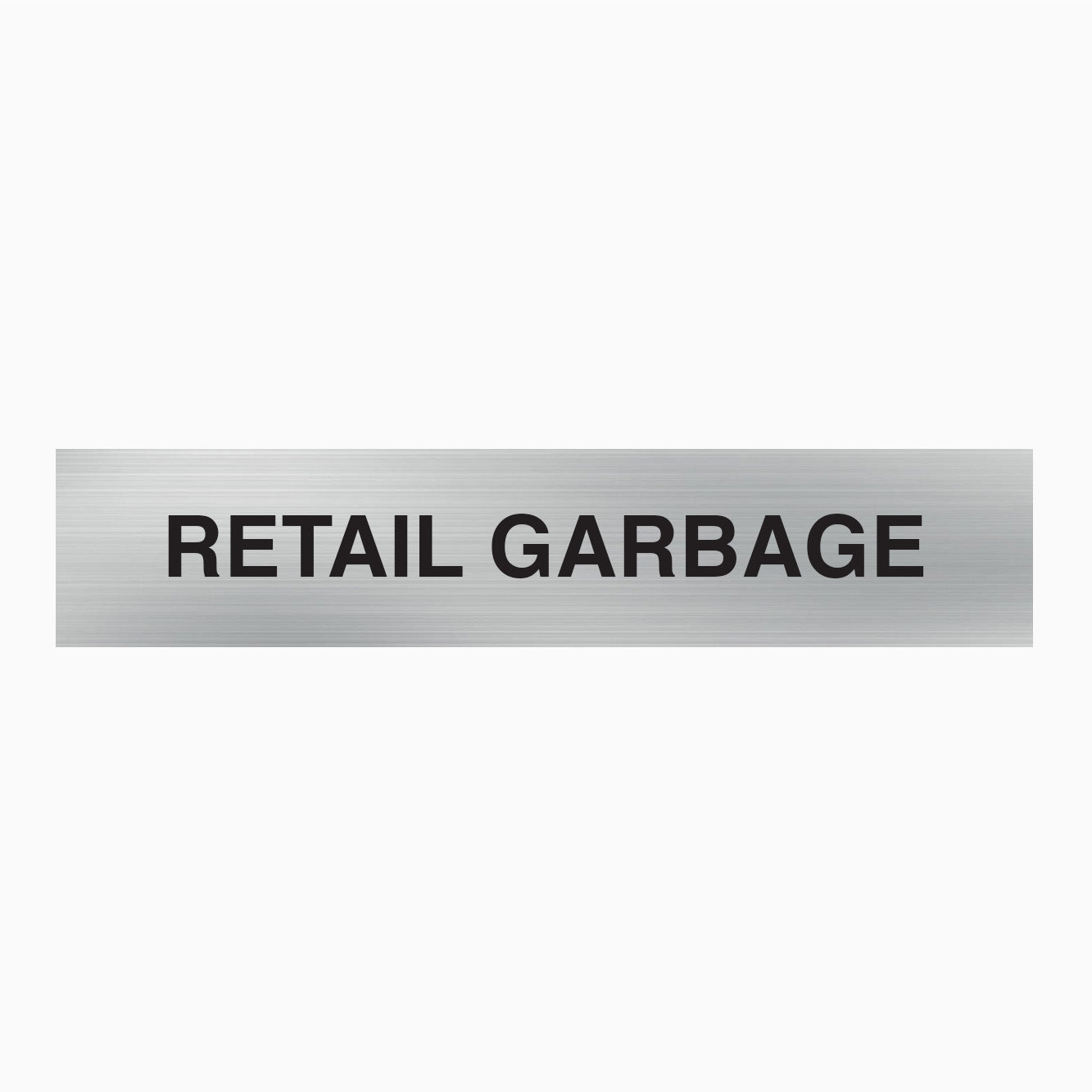 STATUTORY SIGNS AT GET SIGNS IN AUSTRALIA - RETAIL GARBAGE SIGN 