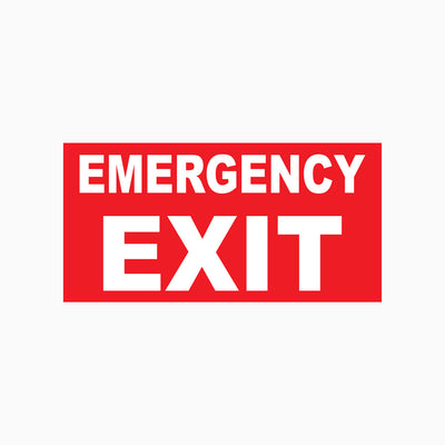 EMERGENCY EXIT SIGN