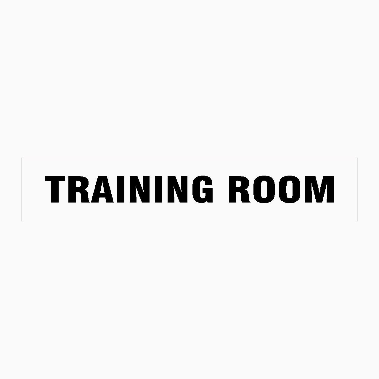 TRAINING ROOM SIGN