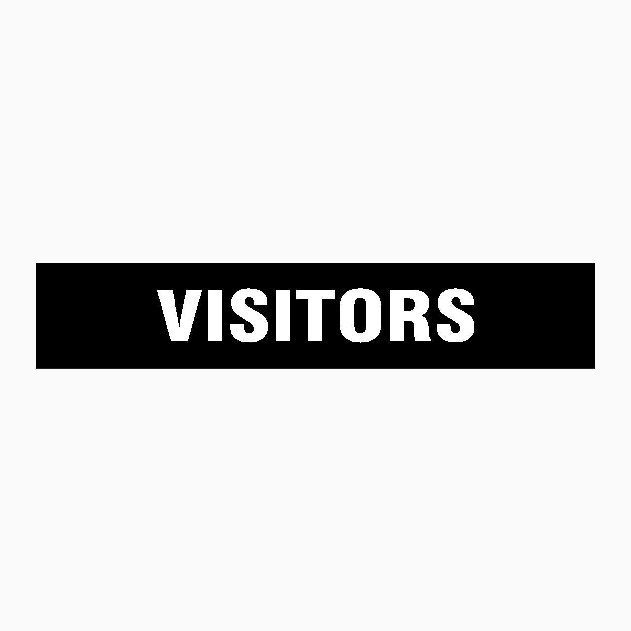 VISITORS SIGN – Get signs