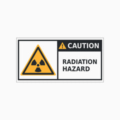 RADIATION HAZARD SIGN