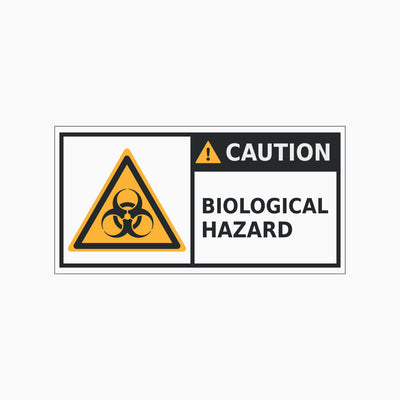 BIOLOGICAL HAZARD SIGN