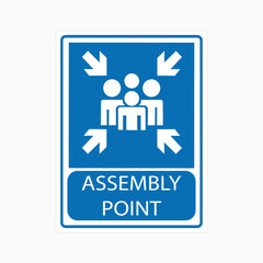 EMERGENCY ASSEMBLY AREA SIGN | GET SIGNS – Get signs