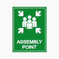 ASSEMBLY POINT SIGN