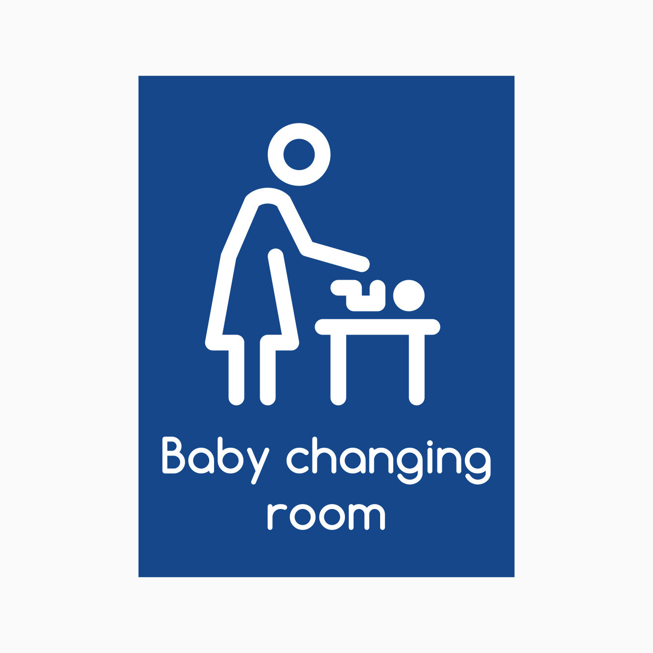 BABY CHANGE ROOM SIGN